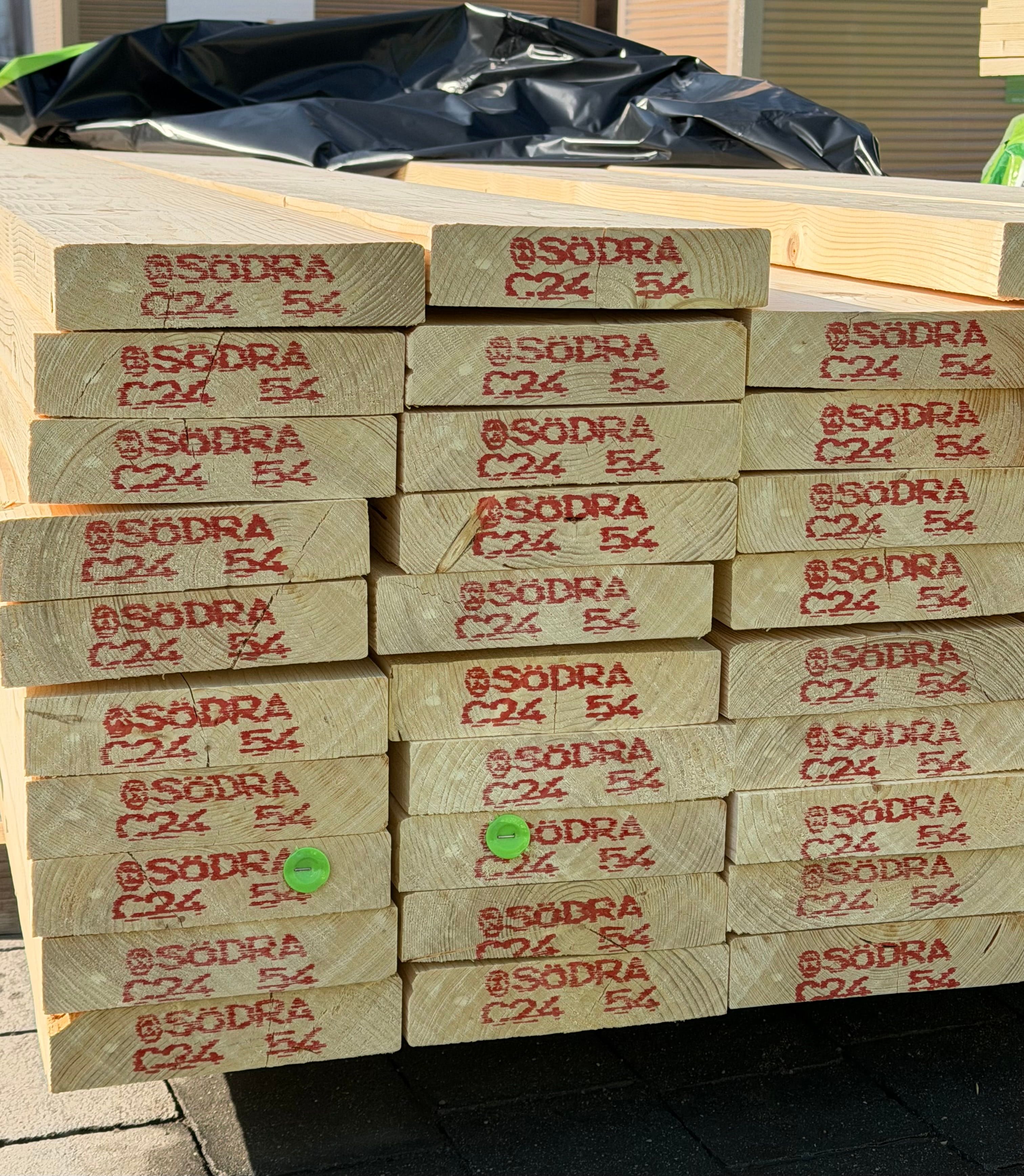 Structural timber SÖDRA 45x195