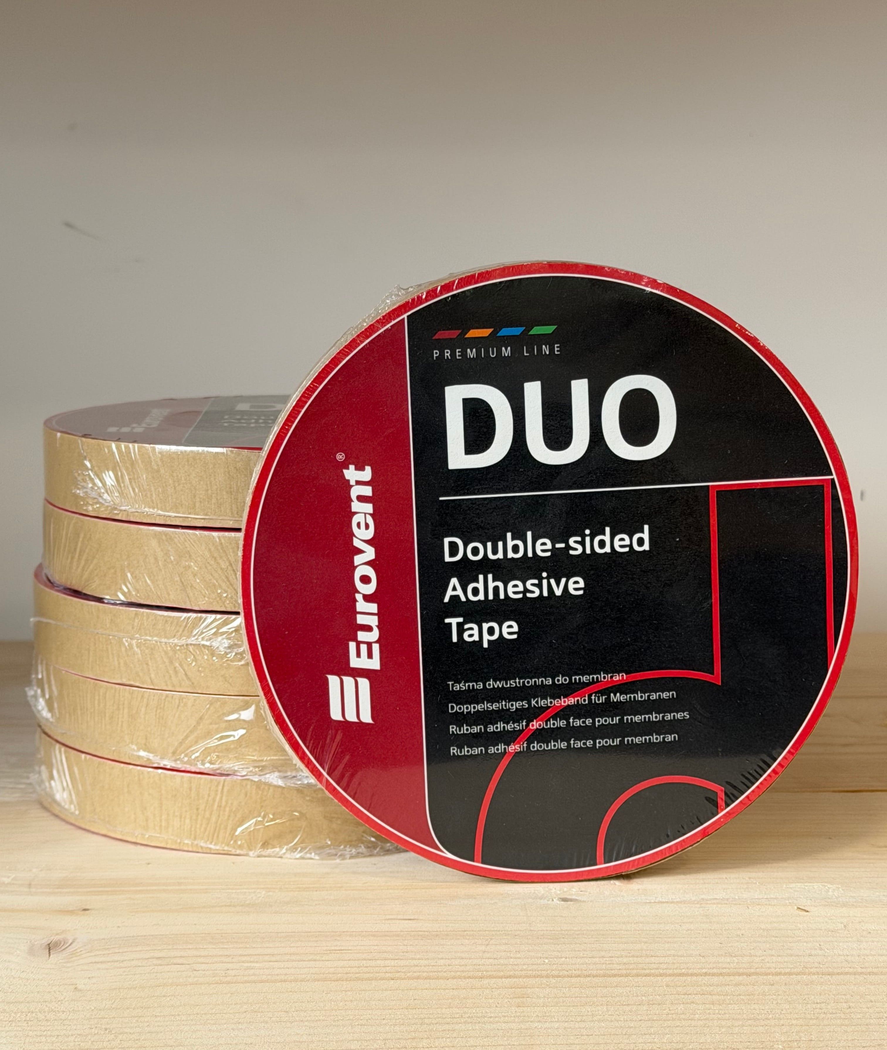 Taśma Eurovent DUO klejąca do membran dachowych 