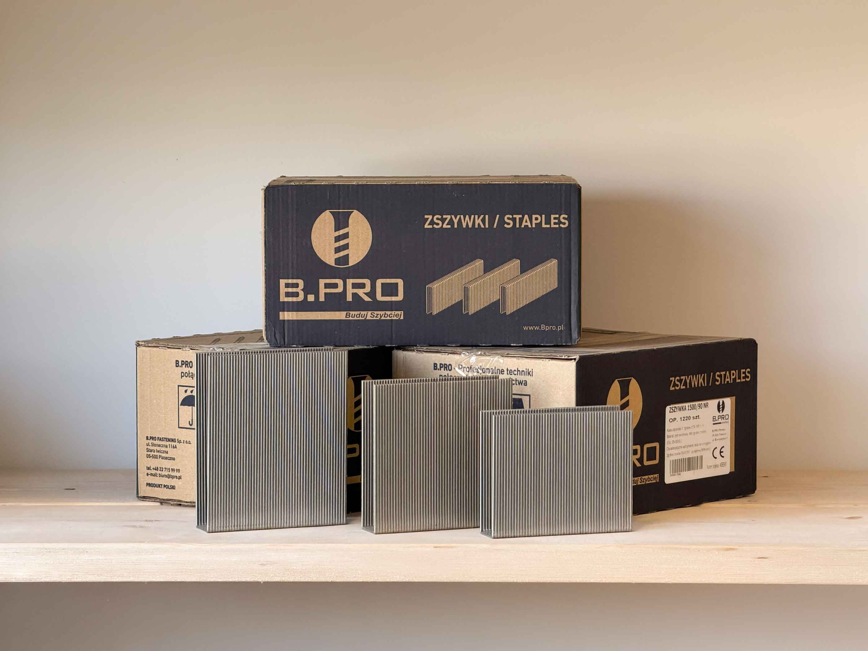  Zszywki B.PRO 1500x75-150 mm